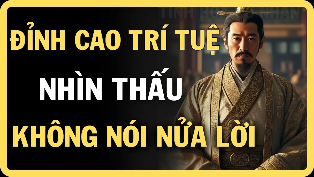 Outline Video ĐỈNH CAO CỦA TRÍ TUỆ CỔ NHÂN: NHÌN THẤU KHÔNG NÓI NỬA LỜI || TINH HOA CỔ NHÂN
