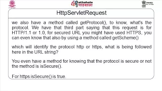 HTTP specific API for Servlets