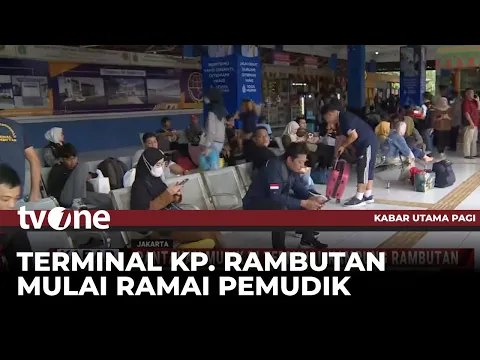 Pantauan Arus Mudik di Terminal Kampung Rambutan