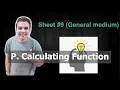 P Calculating Function