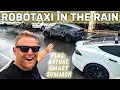 Download Lagu My Tesla Robotaxi Ride In Rain While Summoning Another Tesla! INSANE Technology!