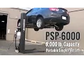 Atlas PSP-6000 - 6 000 lb Portable Single Post Lift