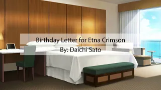 Download Birthday Letter for Etna Crimson [NIJISANJI ID] MP3