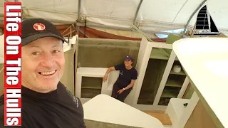 Triple Yacht Module Install – Complete Catamaran Build EP190