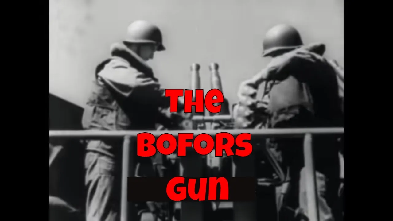 MANUFACTURE OF THE BOFORS 40mm ANTI-AIRCRAFT GUN AT CHRYSLER BOFORS GUN TEAM 58844