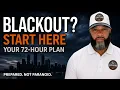 72-Hour Blackout Plan for Beginners Power Outage Checklist