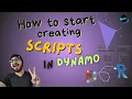HOW TO START CREATING DYNAMO SCRIPTS Learn Dynamo for Revit Dynamo Scripts Dynamo Tutorials