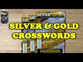 SILVER GOLD CROSSWORDS WASHINGTON LOTTERY SCRATCH-OFF TICKETS