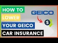 How To Lower Your GEICO Car Insurance in 2025