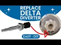 Replace a Tub Shower Diverter Button Delta