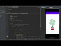 Interactive Android App Button Controls GIF and Fan
