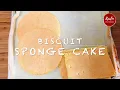 How to make Biscuit Sponge Cake Biscuit Baking 101