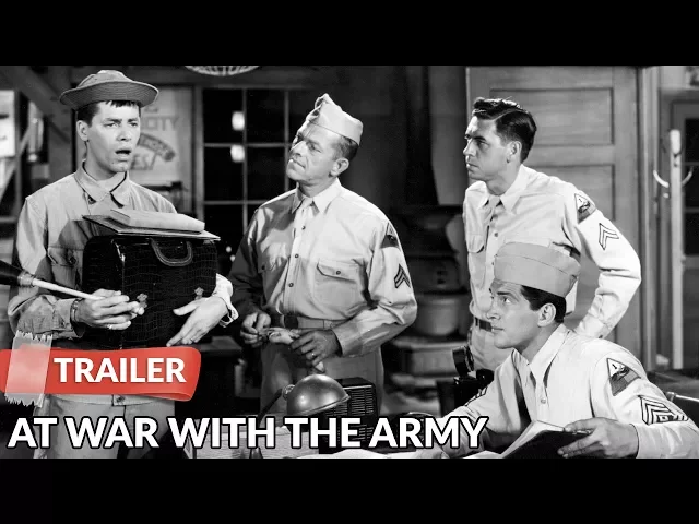 At War with the Army 1950 Trailer | Dean Martin | Jerry Lewis