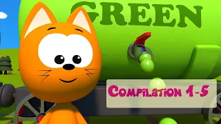 Download KITTY GAMES 😸   - compilation 1-5 -  Playing a game with Kitten MP3