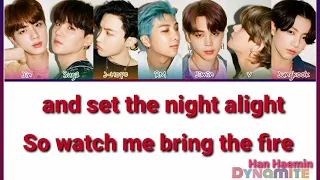 BTS Dynamite Without Music بدون موسيقى 