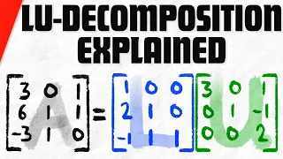 LU-Decomposition of a Matrix Explained Linear Algebra