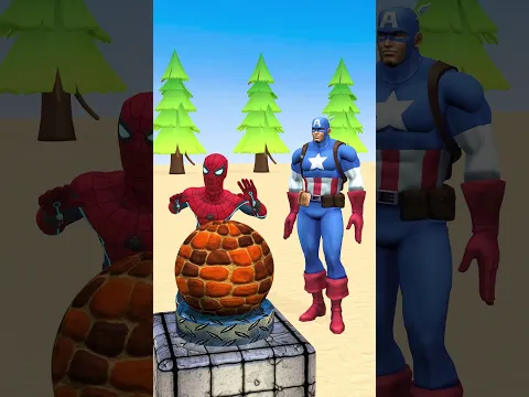 GTA 5 Hulk vs Joker, Who is Stronger ? Spider Man looks to the future #shorts