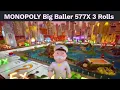 MONOPOLY Big Baller Evolution Big Win 577x on 3 Rolls 20 Feb 2026 05 59 PM