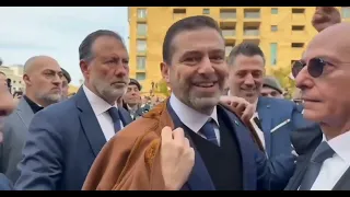 راجع لأهلو وناسو سعد الحريري دندنها
