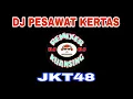 Download Lagu DJ PESAWAT KERTAS 365 HARI JKT48 / HIDUP BAGAIKAN PESAWAT KERTAS -  FULL BASS JEDAG JEDUG