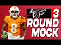 Atlanta Falcons - 3 Round Mock Draft 2026 NFL Draft
