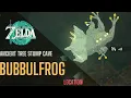 BUBBULFROG Location Ancient Tree Stump Cave - The Legend of Zelda Tears of the Kingdom