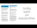Scrolling AppBarLayout and NestedScrollView in Sketchware