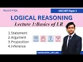 6 1 Logical Reasoning Introduction Basic Definitions December 2025 UGC NET Paper 1