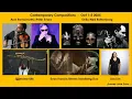 Download Lagu LIVE report on this week's Contemporary Composition LIVEstreams Oct 1-5