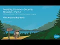 Avoiding Common Security Mistakes