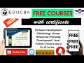 EDUCBA FREE ONLINE CERTIFICATE