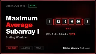 LeetCode 75 Maximum Average Subarray I Python Solution