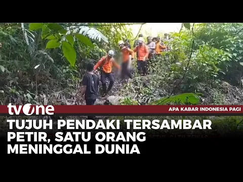 Nahas, Tujuh Pendaki Gunung Bawang Tersambar Petir Saat Mendirikan Tenda | AKIP tvOne