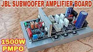 300watts subwoofer amplifier board universal audios