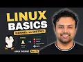 Linux Basics Explained Kernel Distribution Basic Commands Linux Course 02