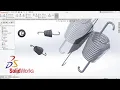 Solidworks Modeling Helical Extention Spring