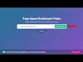 Find web performance bottlenecks