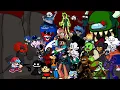 Download Lagu FNF Expurgation - But Everyone Sings It 🎤 (Different Characters Sing It)VS Tricky