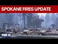 Spokane WA fires Arson suspect arrested as 3 uncontained wildfires rage FOX 13 Seattle