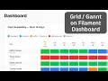 Filament Widget for Gannt-Like Calendar