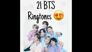 21 iconic line bts ringtones