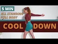 5 Min Standing Cool Down After Workout Full Body Stretching Routine beginner friendly