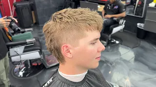 Step By Step Burst Fade Mullet Tutorial Modern Haircut