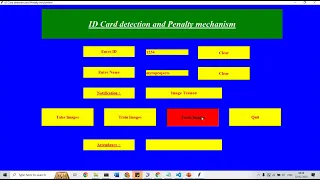 Face and ID Card detection and Penalty mechanism Using AI