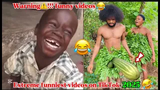 extreme funniest videos on tiktok 2025 try not to laugh part 21