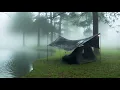 Download Lagu HEAVY RAIN WAS HORRIBLE! SOLO CAMPING IN HEAVY RAIN AND THUNDER - RELAXING CAMPING RAIN