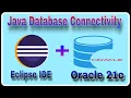 How to Connect Oracle Database in Eclipse Java Database Connectivity JDBC Tutorial