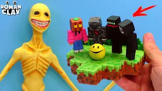 Making Verity Monster vs ThatMob 🙂 Minecraft with Clay