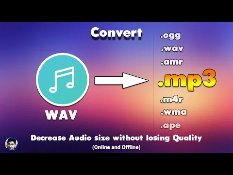 Download MP3 Convert wav to mp3 - Online and Offline - wav to mp3 conversion