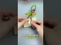 How to Solve Topological Puzzles with Red String Clever and Easy Solution